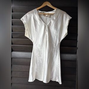 Victoria's Secret Vintage Gold Label Petite Silky Cream Night Dress